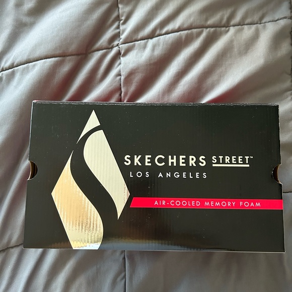 Skechers All-White Athletic Shoes - Picture 5 of 6